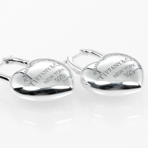 TIFFANY&Co. Return to TIFFANY&Co. Full Heart Piercing Silver925 21.82g Women - Picture 5 of 11